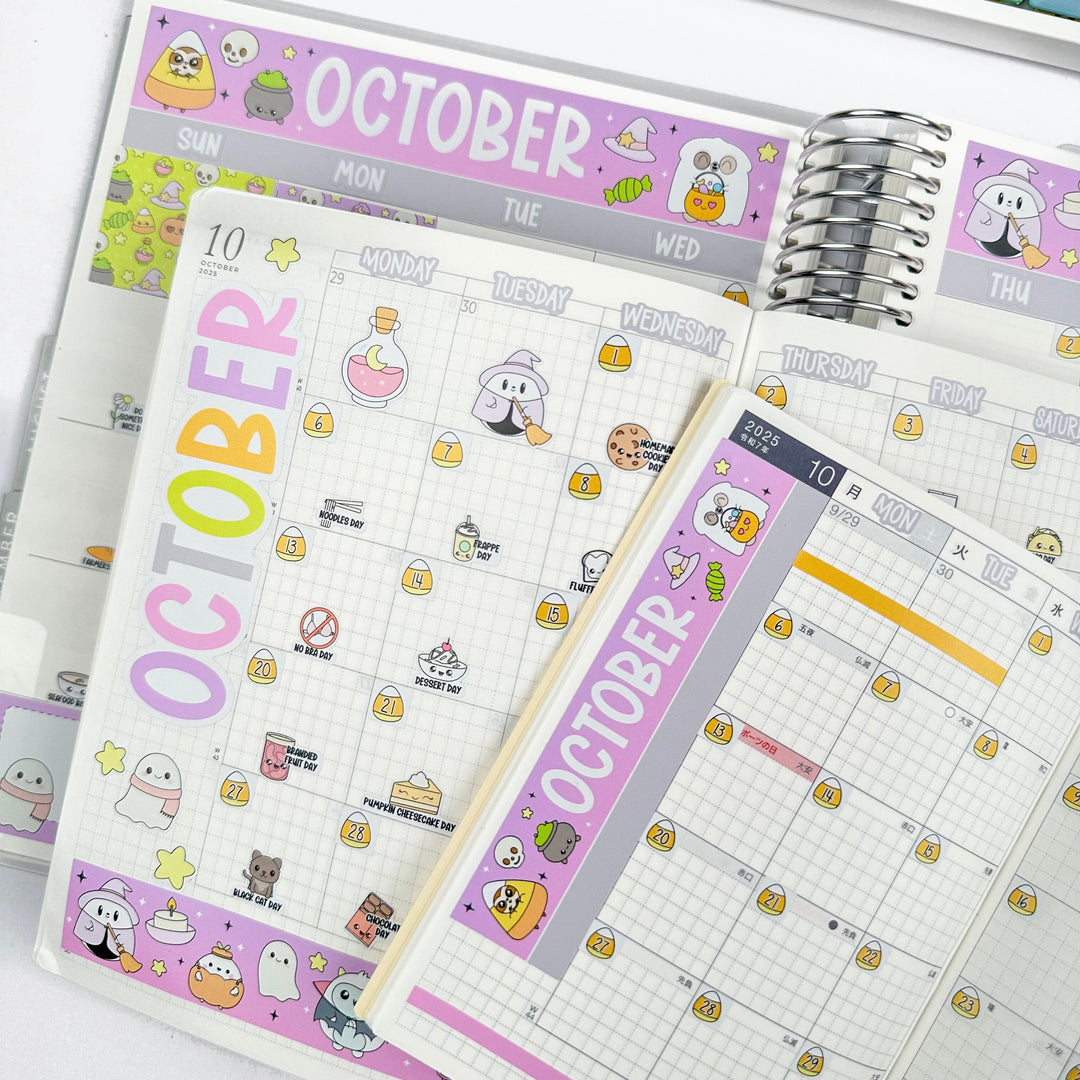 Monthly Overview Kits for Every Planner – Find Your Perfect Fit!