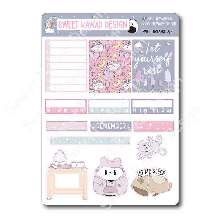Weekly Kit - Sweet Dreams - SIZE OPTIONS AVAILABLE