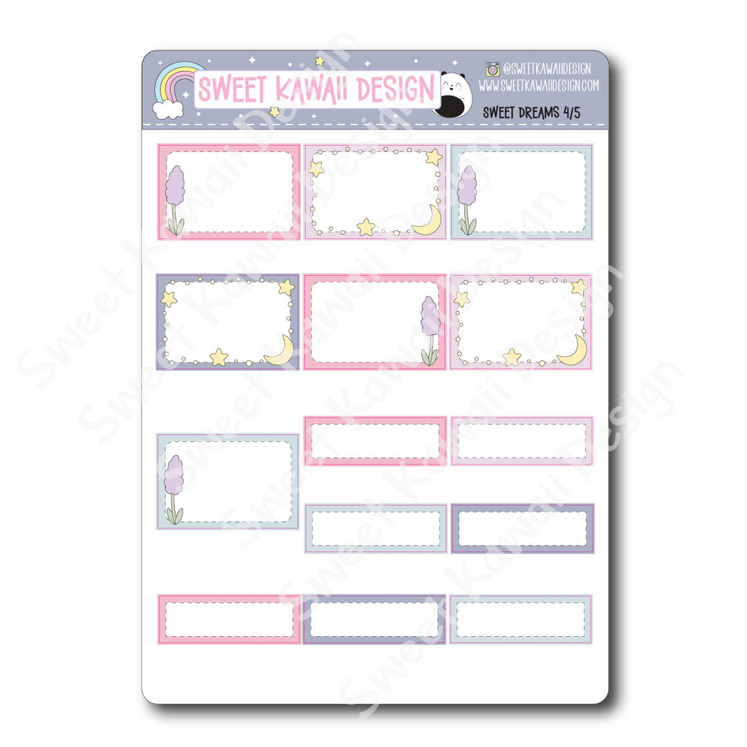 Weekly Kit - Sweet Dreams - SIZE OPTIONS AVAILABLE