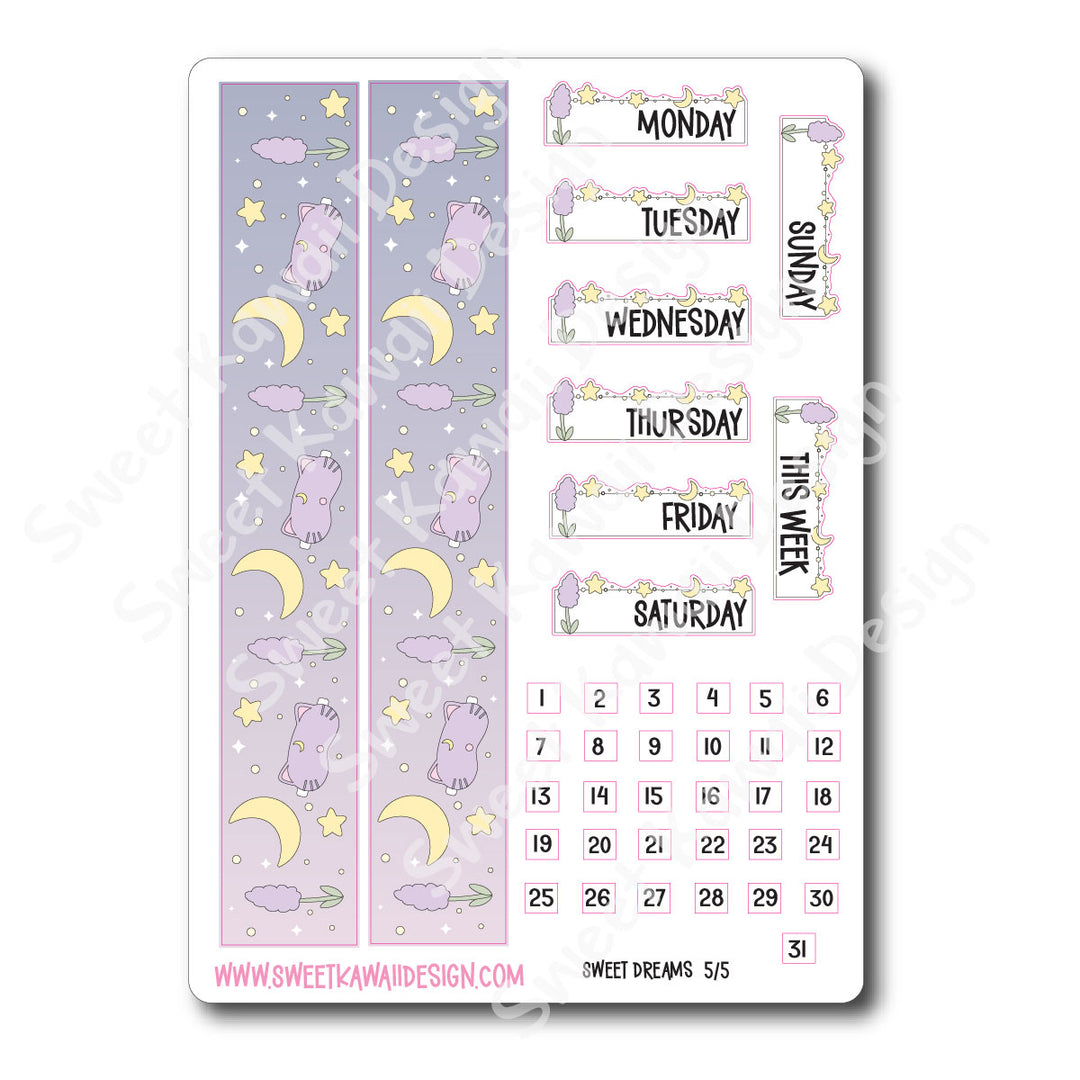Weekly Kit - Sweet Dreams - SIZE OPTIONS AVAILABLE