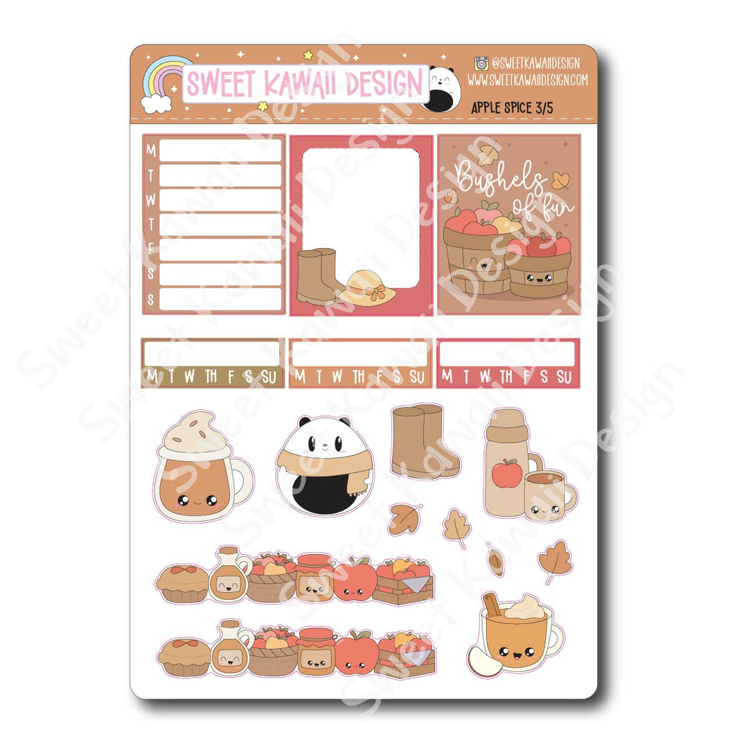 Weekly Kit - Apple Spice - SIZE OPTIONS AVAILABLE