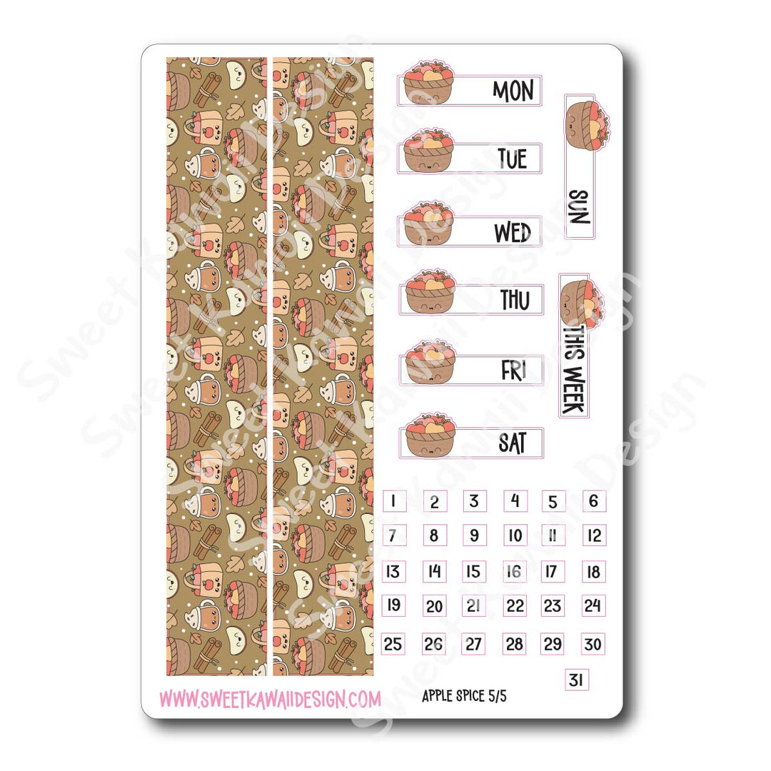 Weekly Kit - Apple Spice - SIZE OPTIONS AVAILABLE