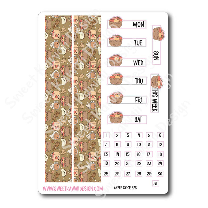 Weekly Kit - Apple Spice - SIZE OPTIONS AVAILABLE