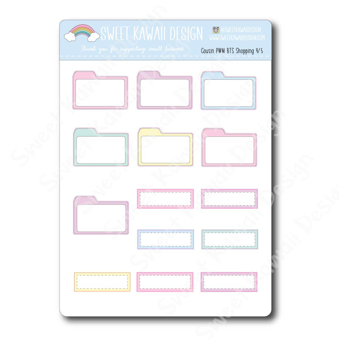 Weekly Kit  - BTS Shopping COUSIN