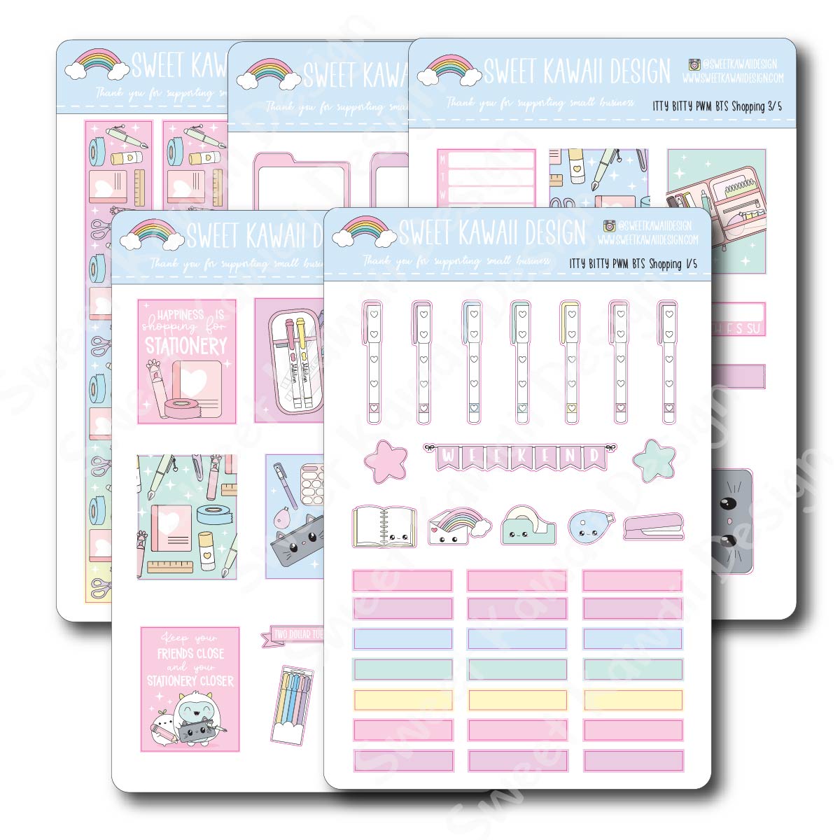 Weekly Kit  - BTS Shopping ITTY BITTY
