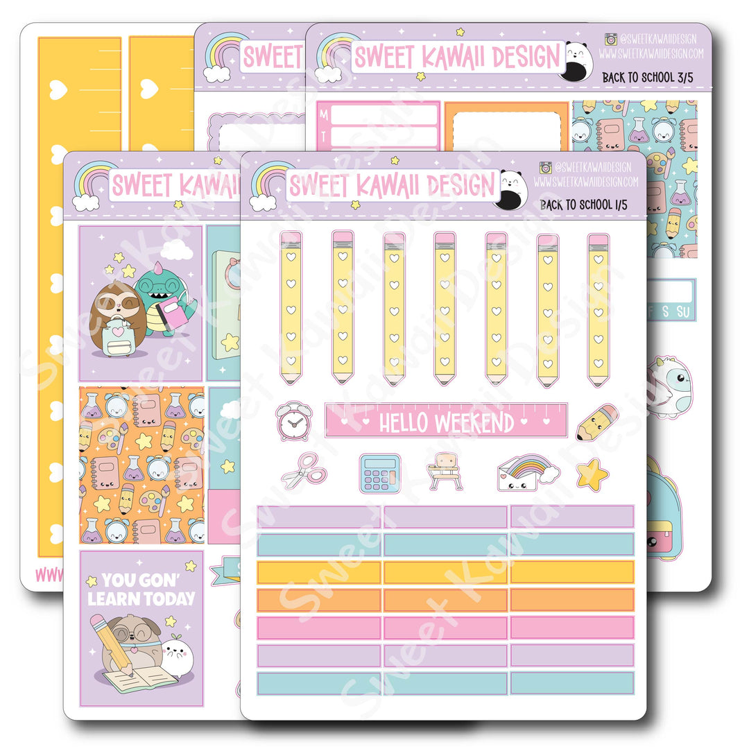 Weekly Kit - Back to School - SIZE OPTIONS AVAILABLE