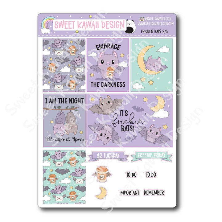 Weekly Kit - Fricken Bats - SIZE OPTIONS AVAILABLE