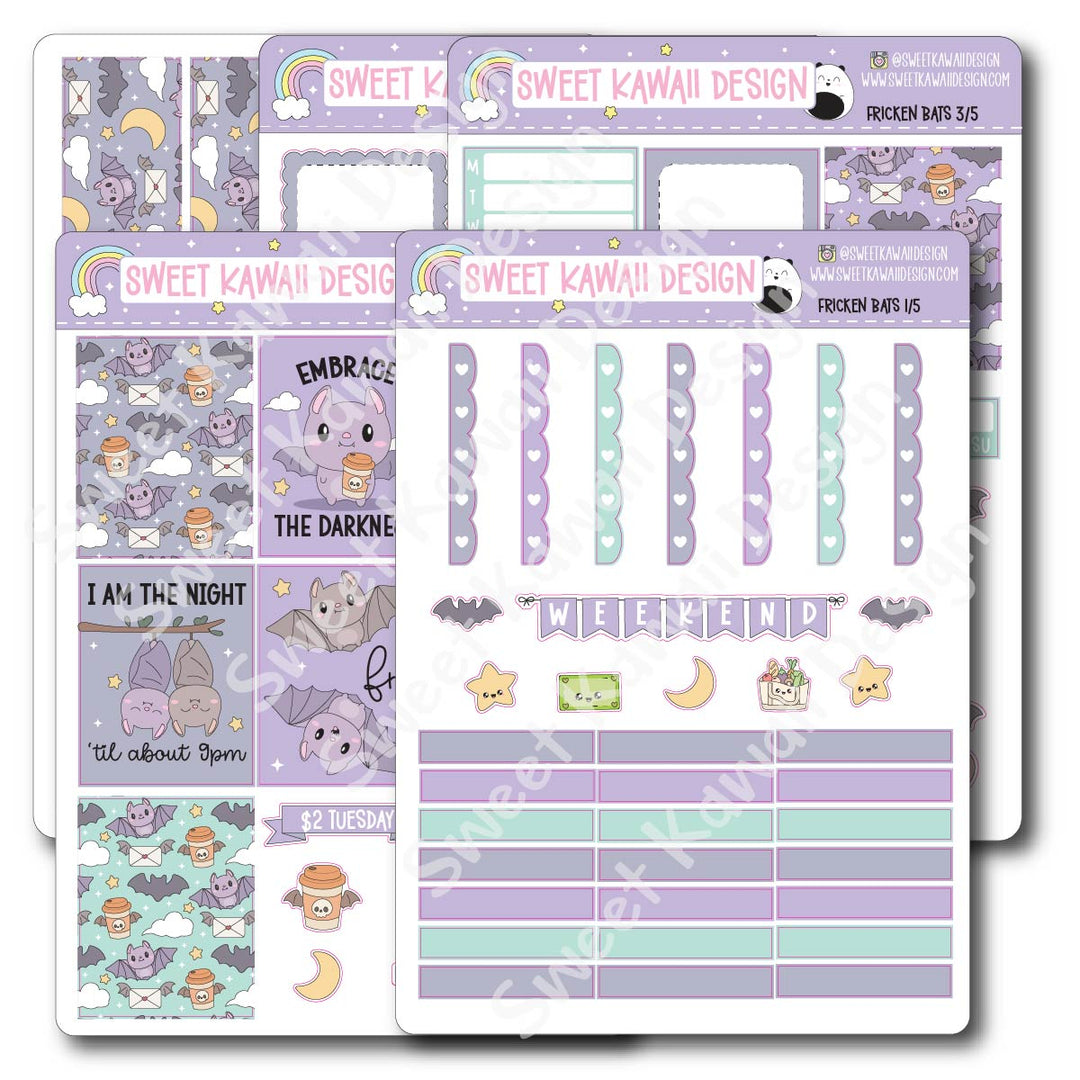 Weekly Kit - Fricken Bats - SIZE OPTIONS AVAILABLE