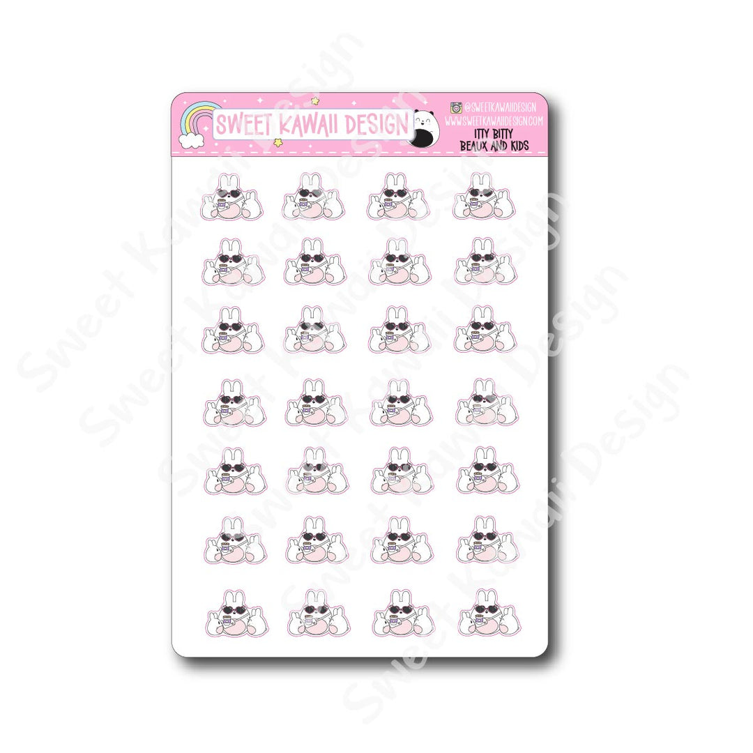 Kawaii Beaux and Kids Stickers