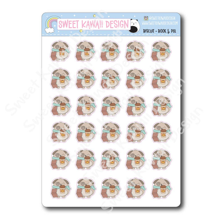 Kawaii Biscuit Stickers - Book and PSL