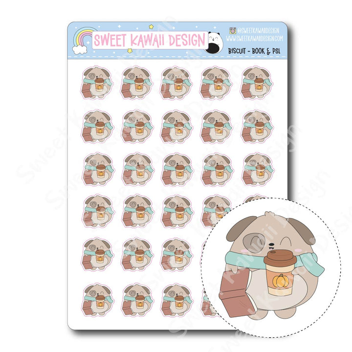 Kawaii Biscuit Stickers - Book and PSL