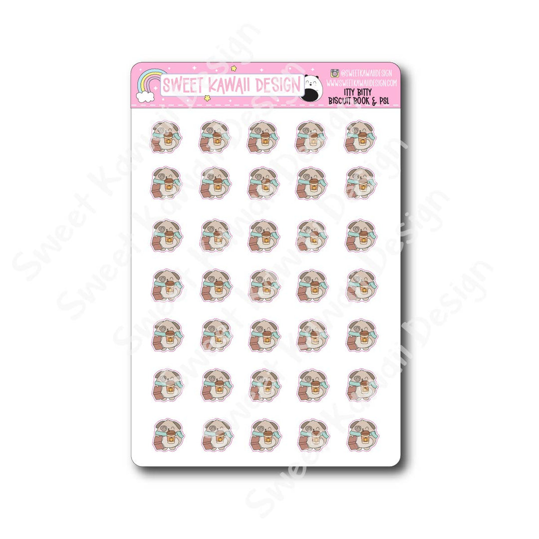 Kawaii Biscuit Stickers - Book and PSL