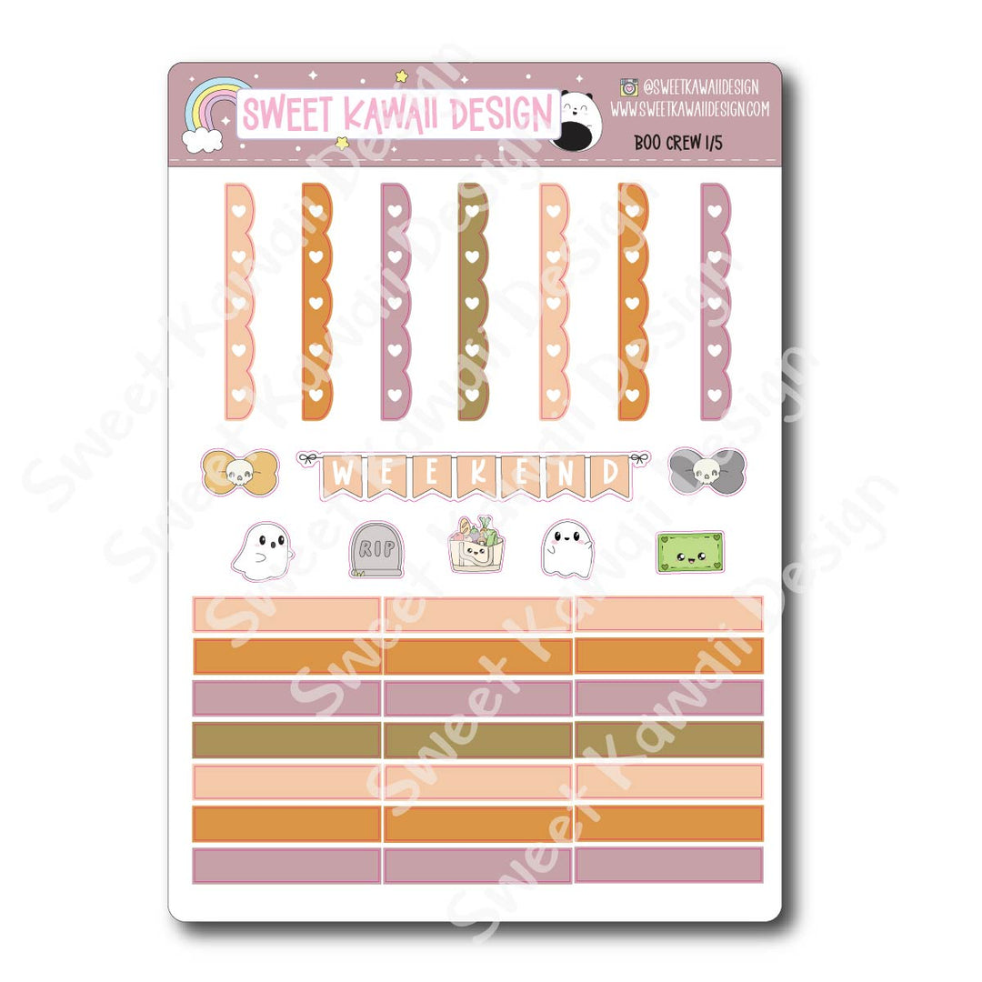 Weekly Kit - Boo Crew - SIZE OPTIONS AVAILABLE