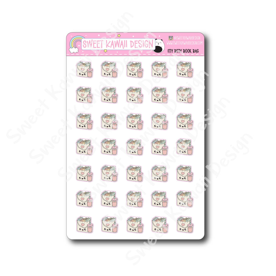 Kawaii Book Bag Stickers