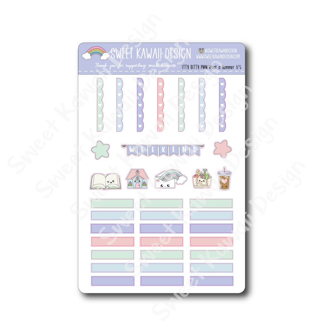 Weekly Kit  - What a Bummer ITTY BITTY