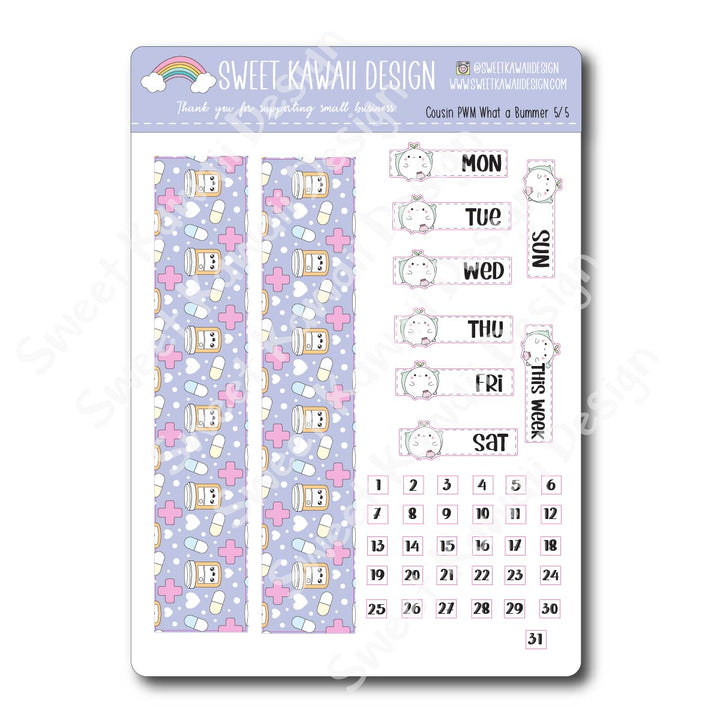 Weekly Kit  - What a Bummer COUSIN