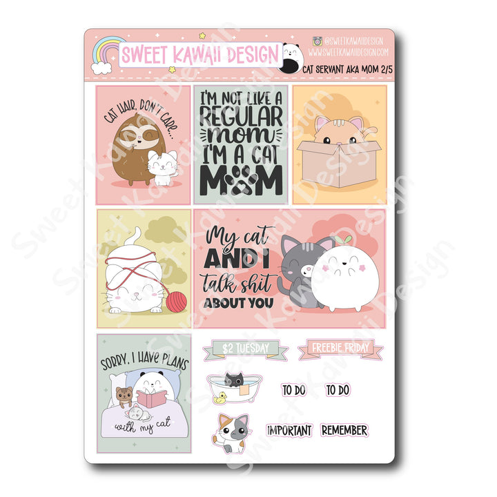 Weekly Kit - Cat Servant - SIZE OPTIONS AVAILABLE