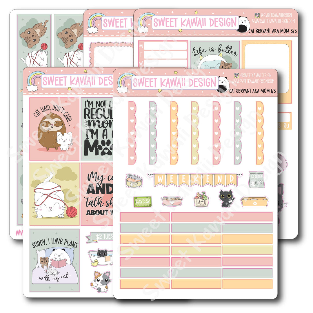 Weekly Kit - Cat Servant - SIZE OPTIONS AVAILABLE