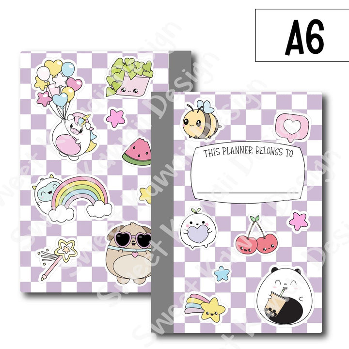 Planner Cover Stickers Colors and Sizes Available
