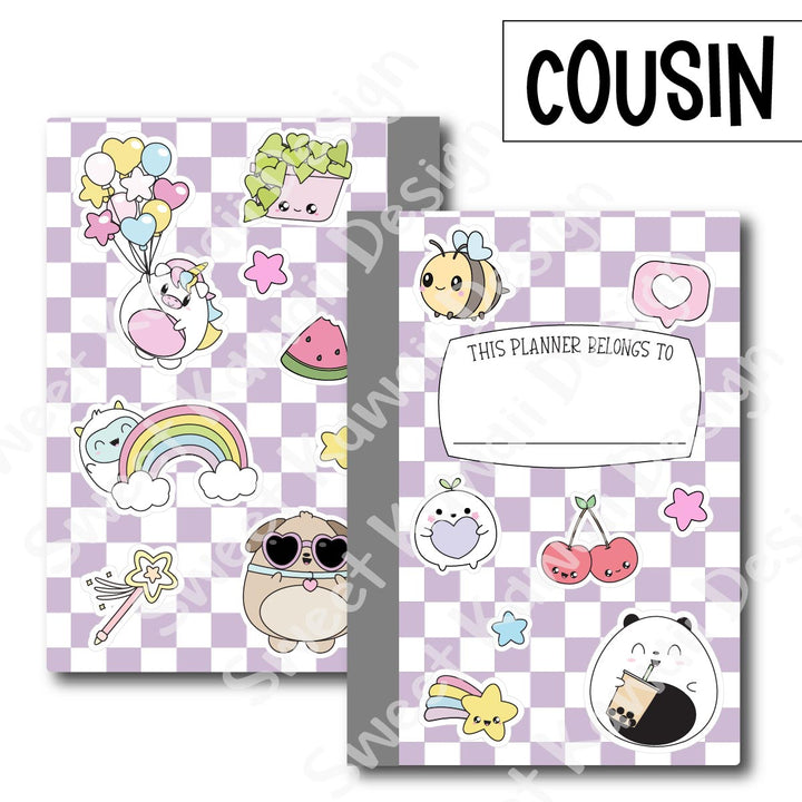 Planner Cover Stickers Colors and Sizes Available