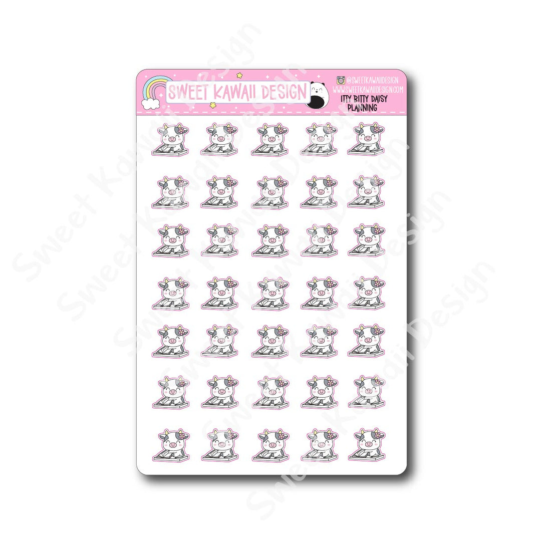 Kawaii Daisy Stickers - Planning