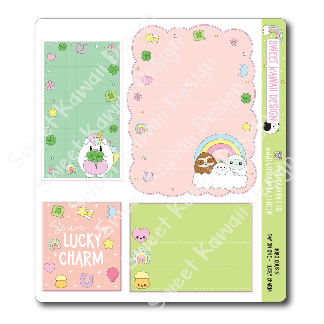 Hobo Cousin - Day On One Page - Lucky Charm