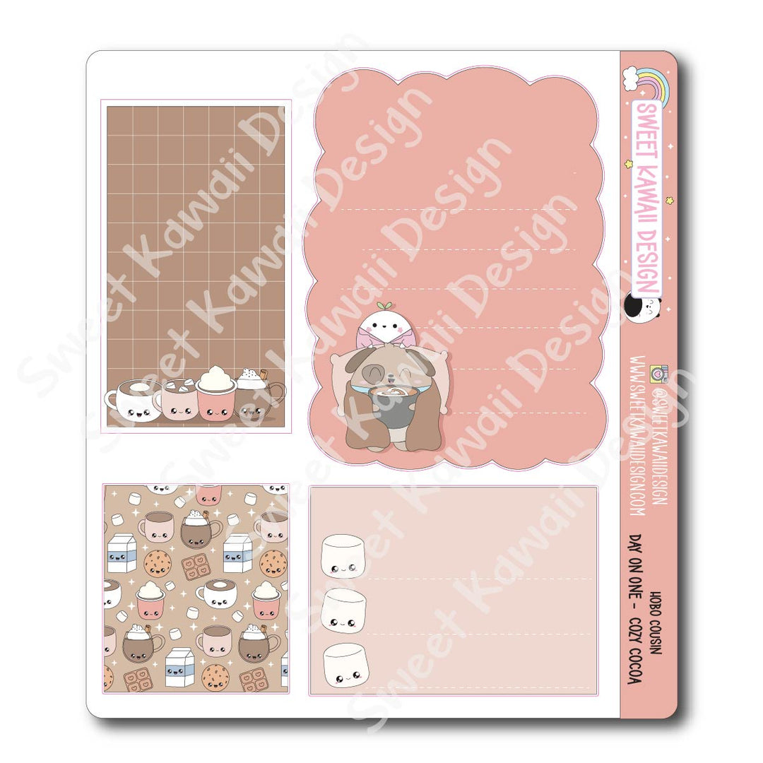Hobo Cousin - Day On One Page - Cozy Cocoa