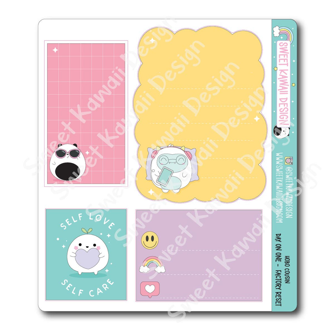 Hobo Cousin - Day On One Page - Factory Reset