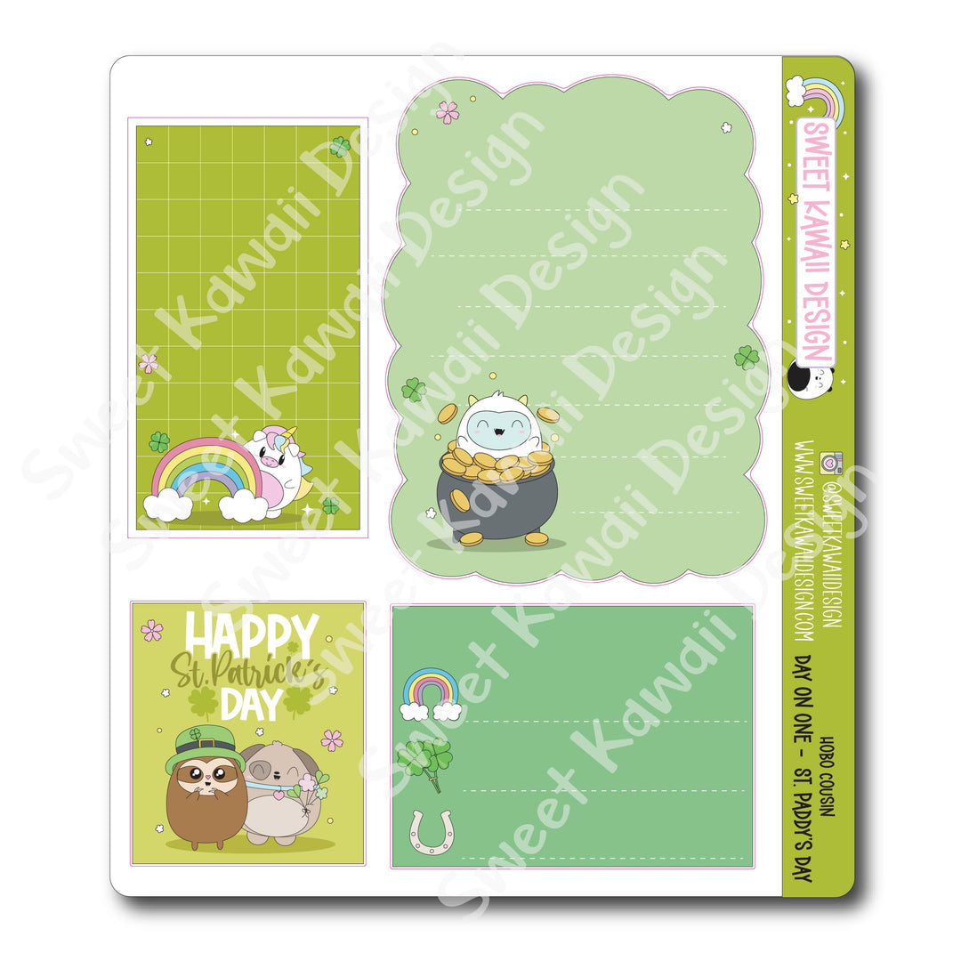 Hobo Cousin - Day On One Page - St. Paddy's