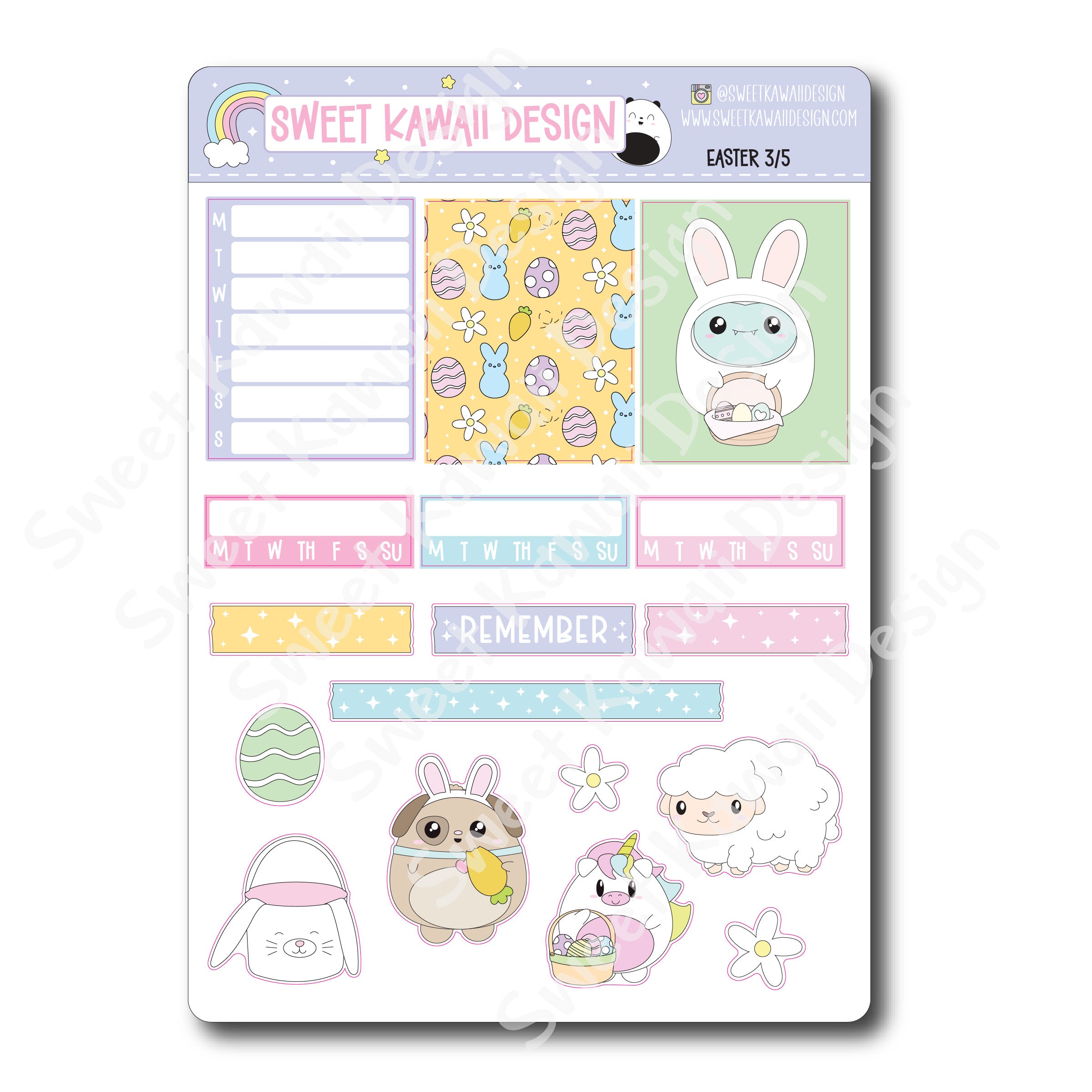 Weekly Kit - Easter - SIZE OPTIONS AVAILABLE
