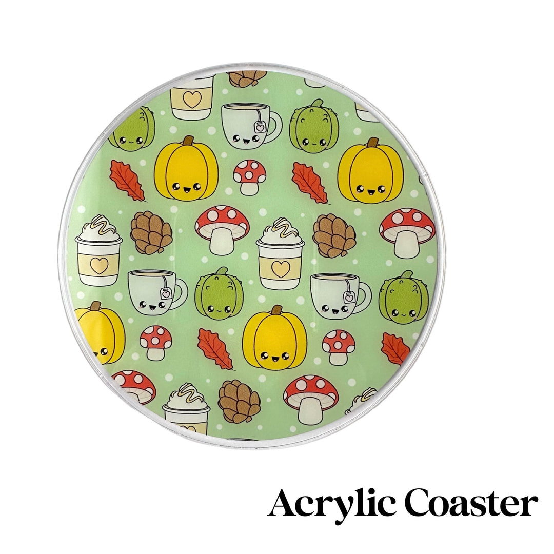 SKD Acrylic Drink Coaster - Best of Fall