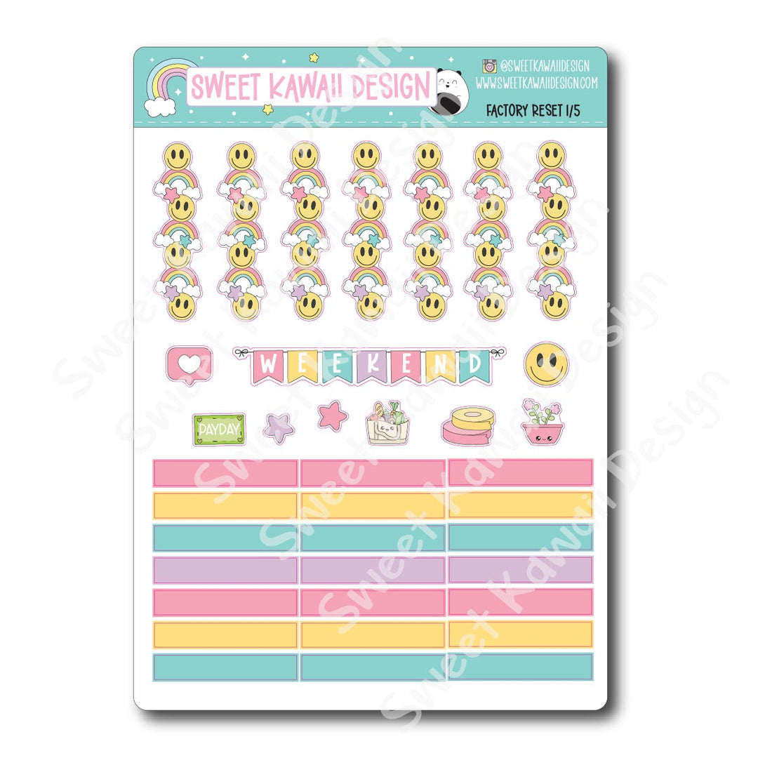 Weekly Kit - Factory Reset - SIZE OPTIONS AVAILABLE