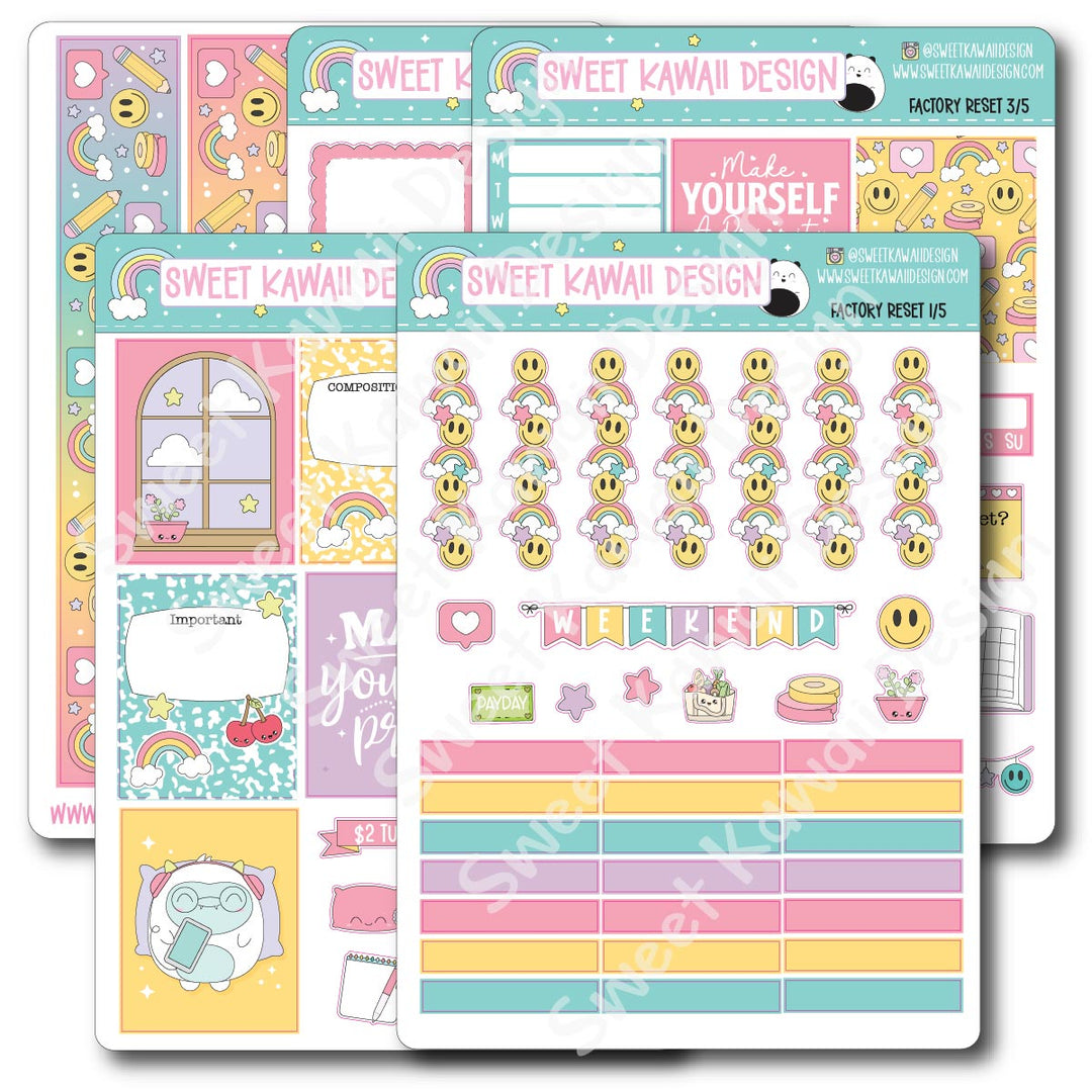 Weekly Kit - Factory Reset - SIZE OPTIONS AVAILABLE