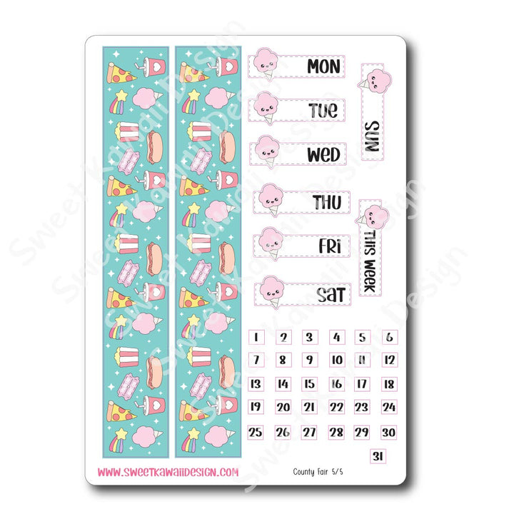 Weekly Kit  - County Fair HORIZONTAL