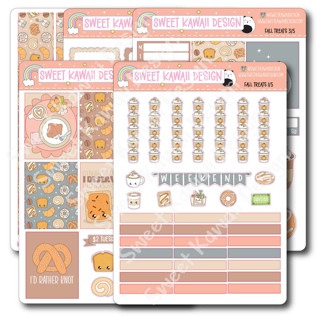 Weekly Kit - Fall Treats - SIZE OPTIONS AVAILABLE