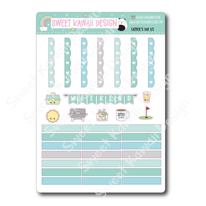 Weekly Kit - Father's Day - SIZE OPTIONS AVAILABLE