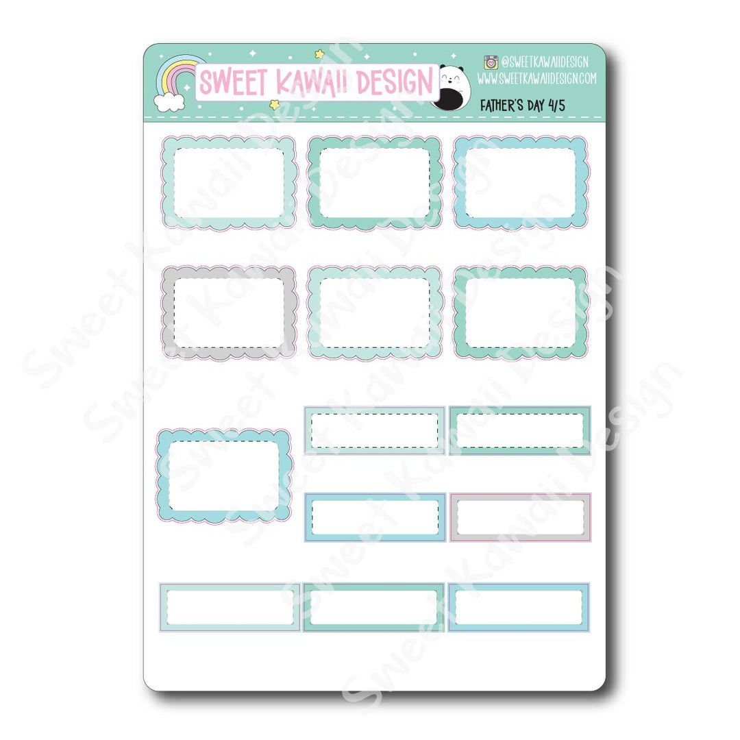 Weekly Kit - Father's Day - SIZE OPTIONS AVAILABLE