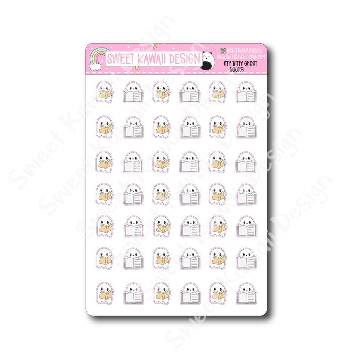 Kawaii Ghost Stickers - Books