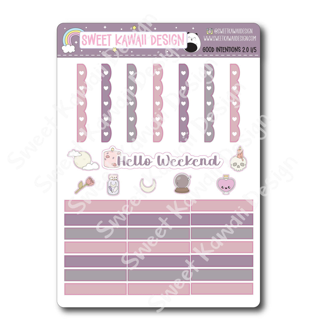 Weekly Kit - Good Intentions - SIZE OPTIONS AVAILABLE