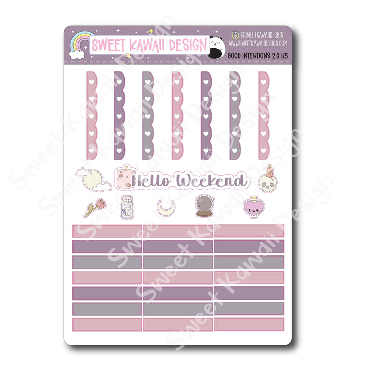 Weekly Kit - Good Intentions - SIZE OPTIONS AVAILABLE