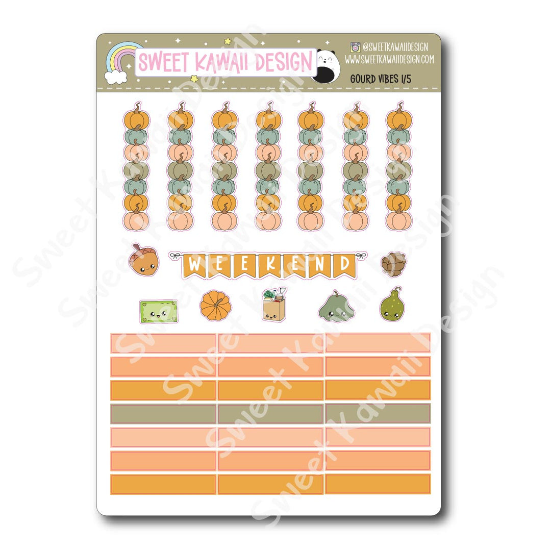 Weekly Kit - Gourd Vibes - SIZE OPTIONS AVAILABLE