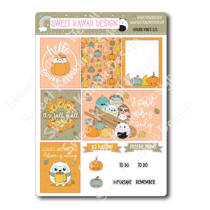 Weekly Kit - Gourd Vibes - SIZE OPTIONS AVAILABLE