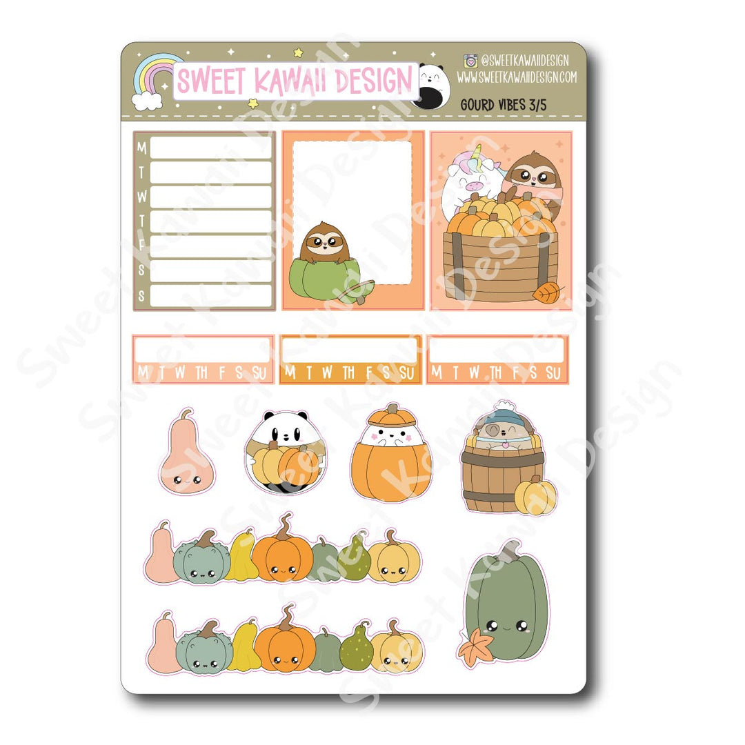 Weekly Kit - Gourd Vibes - SIZE OPTIONS AVAILABLE