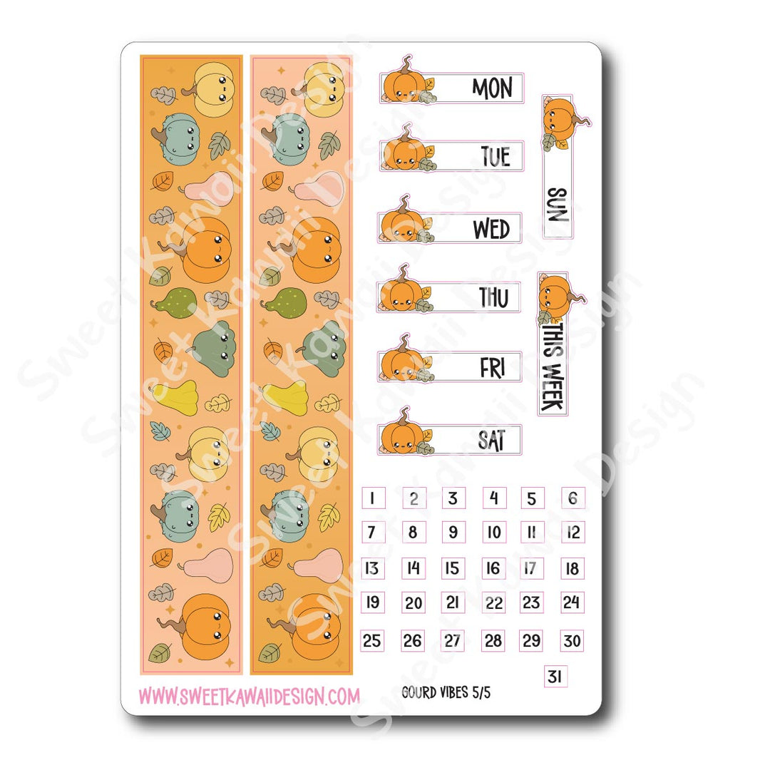 Weekly Kit - Gourd Vibes - SIZE OPTIONS AVAILABLE