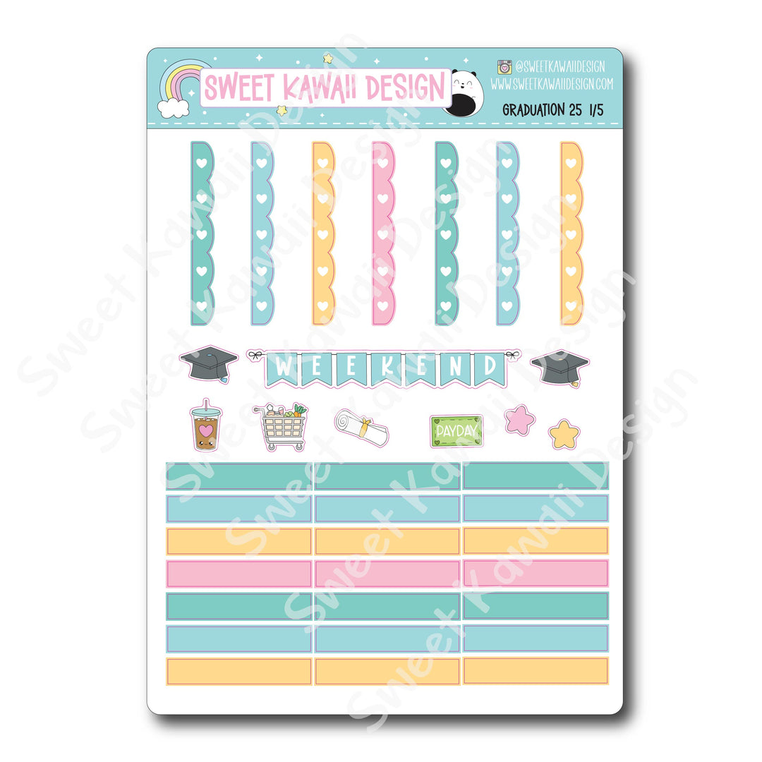 Weekly Kit - Graduation 25 - SIZE OPTIONS AVAILABLE
