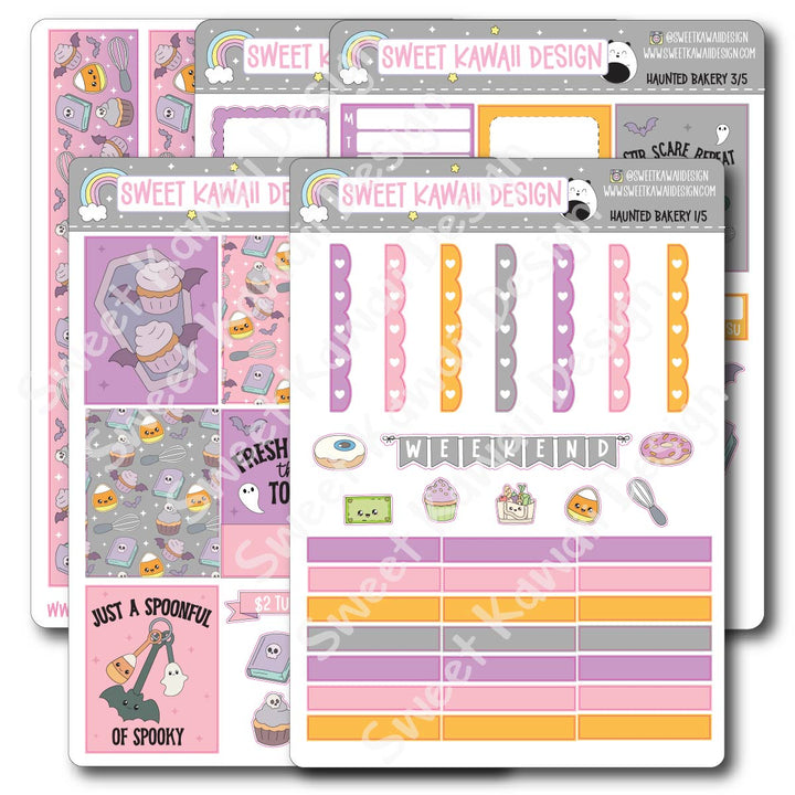 Weekly Kit - Haunted Bakery - SIZE OPTIONS AVAILABLE