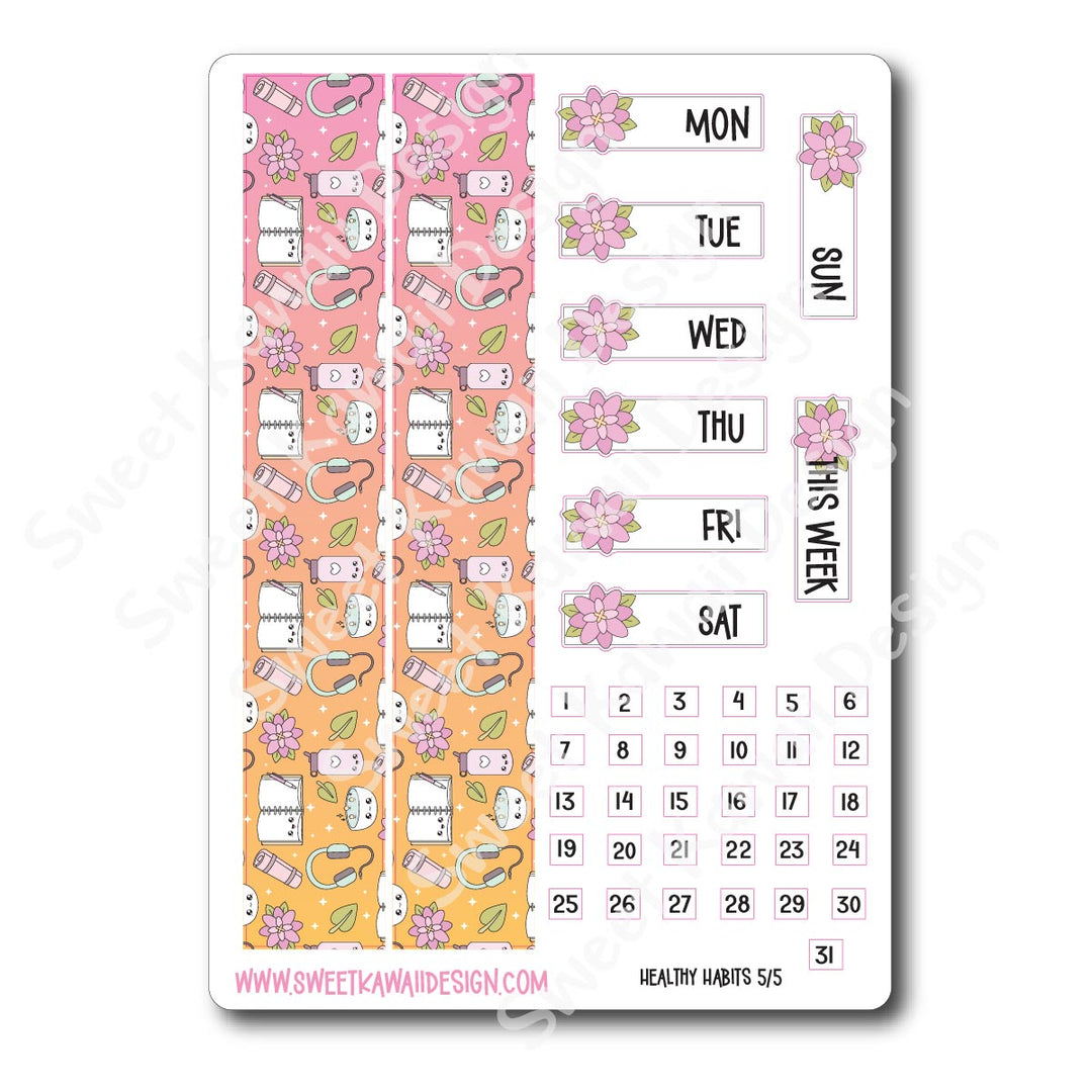 Weekly Kit - Healthy Habits - SIZE OPTIONS AVAILABLE