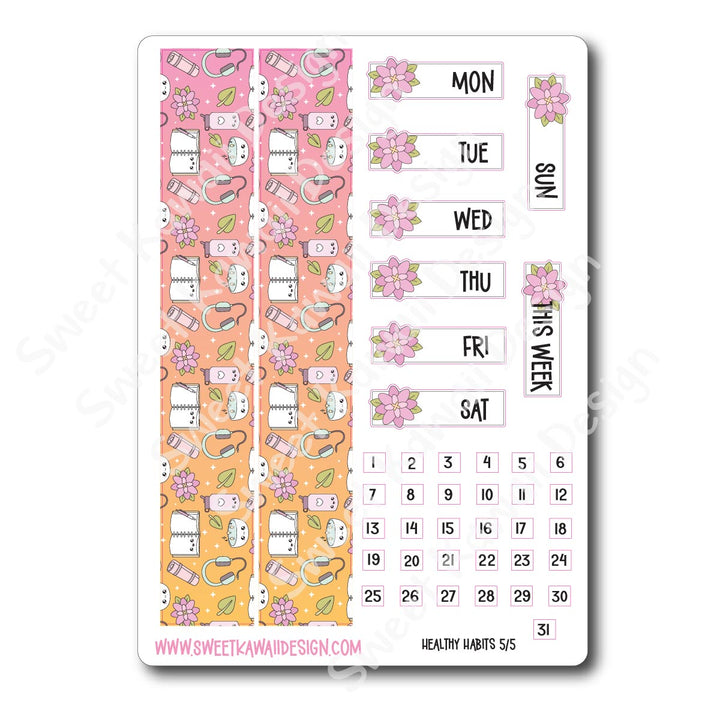 Weekly Kit - Healthy Habits - SIZE OPTIONS AVAILABLE