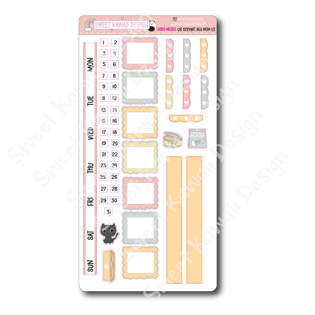 Weekly Kit - Cat Servant - SIZE OPTIONS AVAILABLE