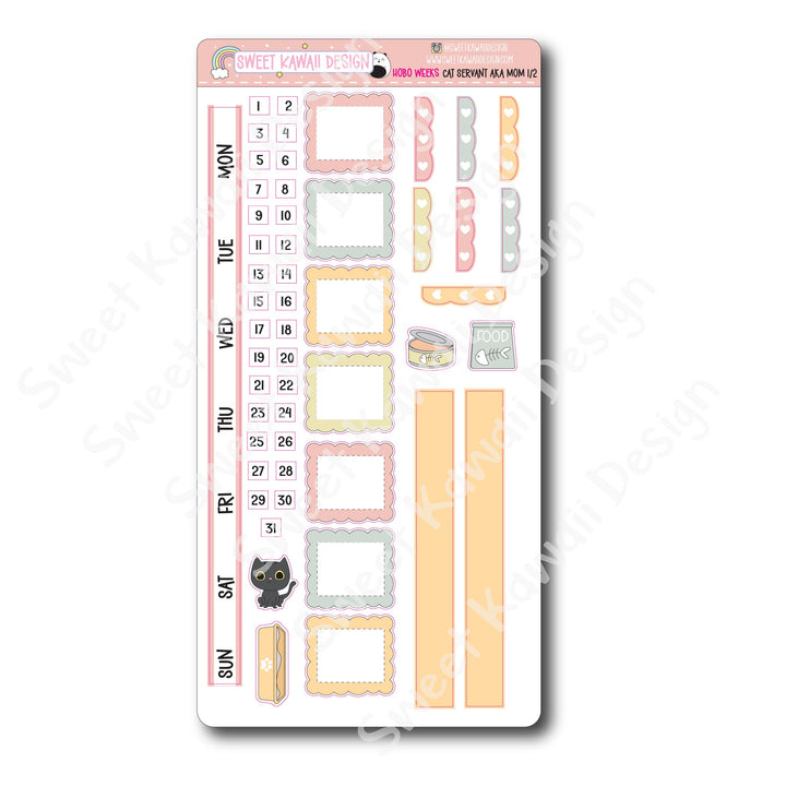 Weekly Kit - Cat Servant - SIZE OPTIONS AVAILABLE